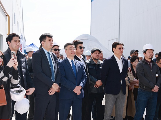 «Qazaqstan Investment Corporation» АҚ қолдауымен Жамбыл облысында құрғақ құрылыс қоспаларын өндіретін  жаңа зауыт іске қосылды