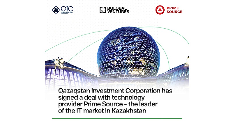 Qazaqstan Investment Corporation has signed a deal with technology provider Prime Source - the leader of the IT market in Kazakhstan